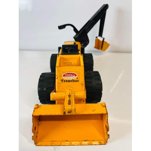 186 - TONKA TRENCHER IN YELLOW