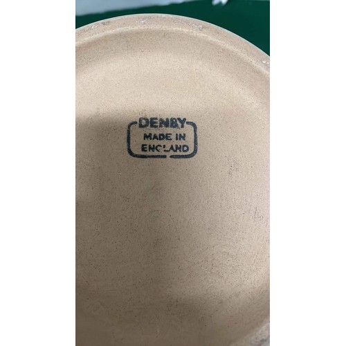 286 - TWO LARGE DENBY JUGS