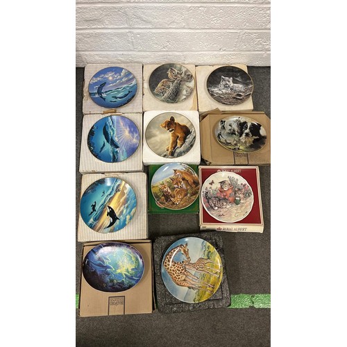 295 - 11 X MIXED COLLECTORS PLATES