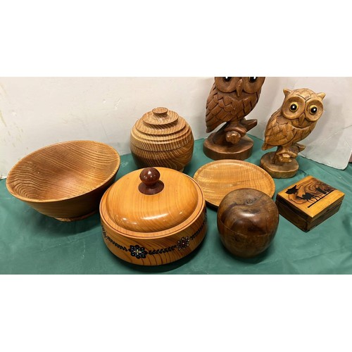 3 - COLLECTION OF MIXED TREEN / OWLS AND MORE