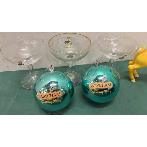 1 - BABYCHAM GLASSES AND MORE