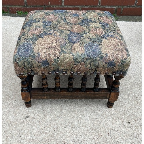 749 - EDWARDIAN FOOT STOOL