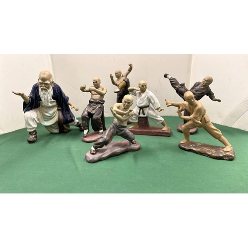 168 - ORIENTAL MARTIAL ART FIGURES