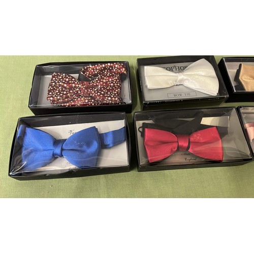 174 - SIX BOW TIES