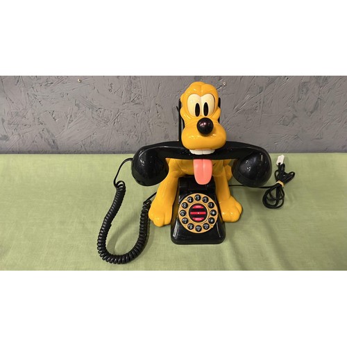 177 - LARGE PLUTO TELEPHONE - working