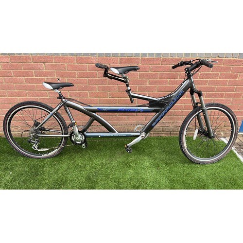 456 - BARRACUDA NEVADA X 2 TANDAM BICYCLE IN GREY