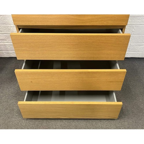 467 - LIGHT FINISH CHEST DESK