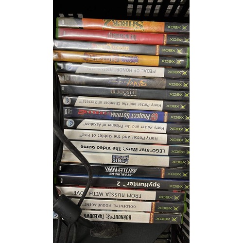 675 - XBOX AND GAMES USED