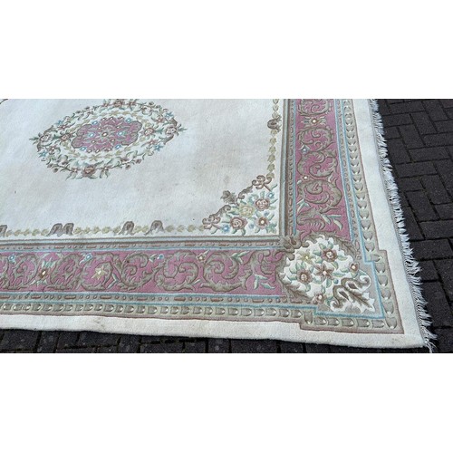 683 - THICK PILE OVER RUG / SIZE 12 X 9 FT