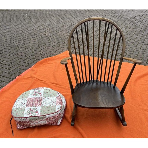 6 - ERCOL ROCKING CHAIR