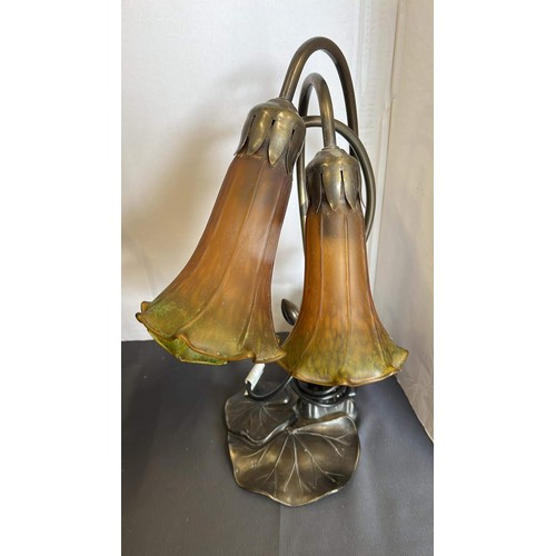 7 - DROOPING LILLY FLOWER SIDE LAMPS