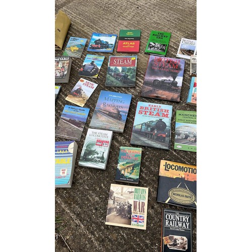 889 - SELECTION OF RAILWAY RELATED BOOKS