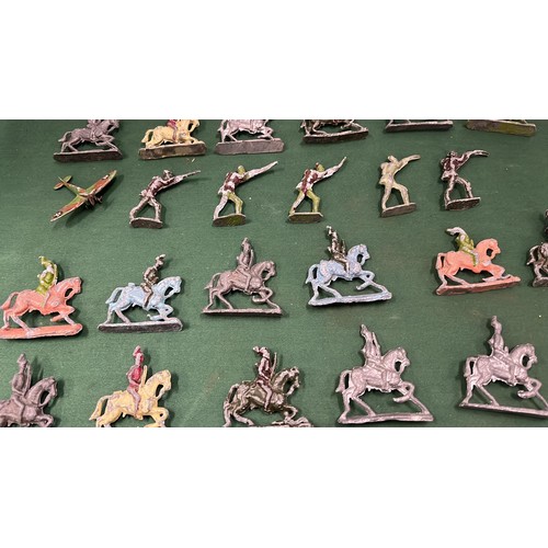 84 - QUANTITY OF SOFT METAL MILITARY FIGURES