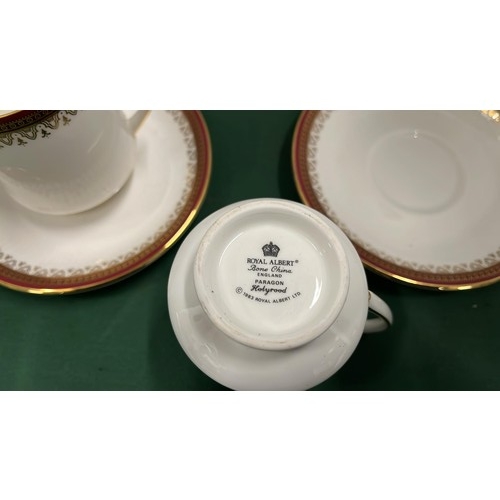 83 - TWO ROYAL ALBERT CUPS AND SAUCERS