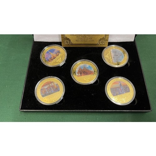 93 - 24K GOLD PLATED KINGDOM OF THAILAND COIN SET