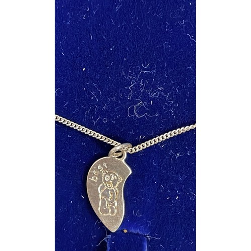 1 - SILVER NECKLACE & PENDANT