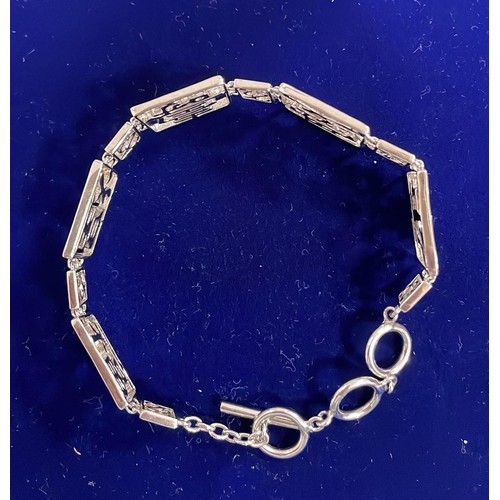 2 - SILVER LOCKET BRACELET