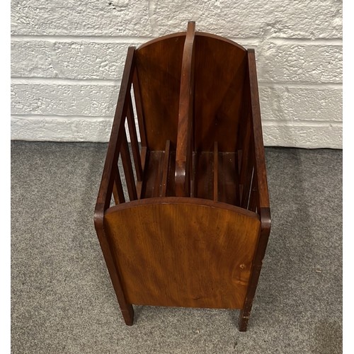 260 - EDWARDIAN MAGAZINE RACK