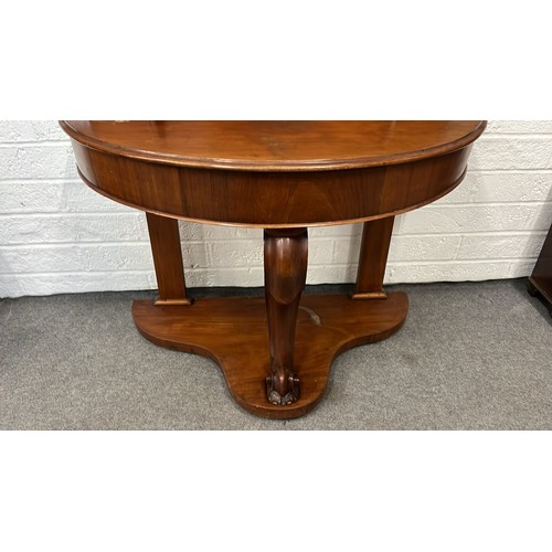 257 - VICTORIAN MAHOGANY DUTCHES WASH STAND