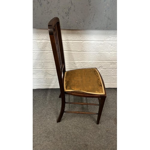 254 - EDWARDIAN BEDROOM CHAIR