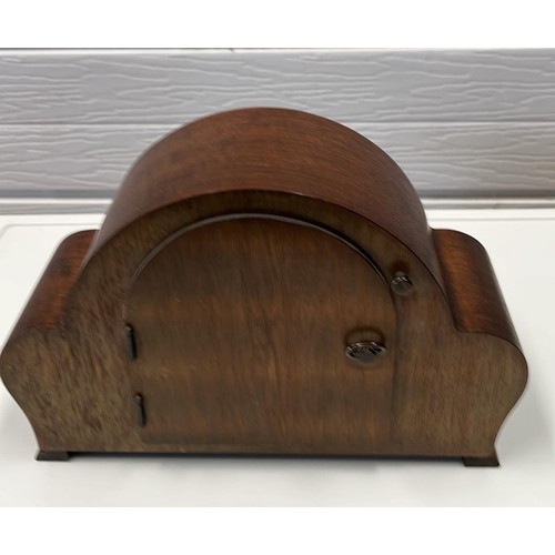 301 - WALNUT CASE MANTLE CLOCK