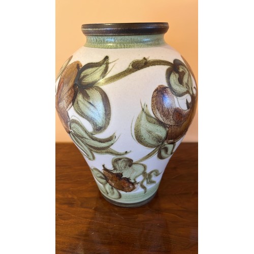 321 - LARGE TALL DENBY VASE