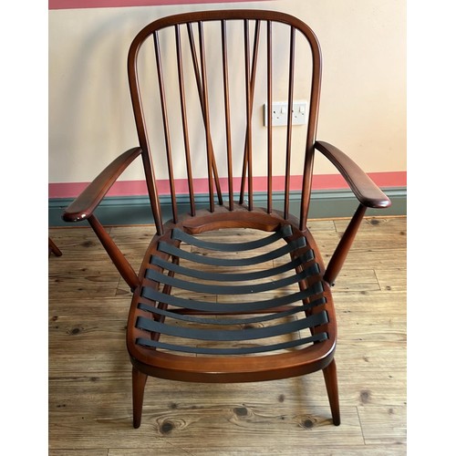 336 - TWO ERCOL LOW ARM CHAIRS