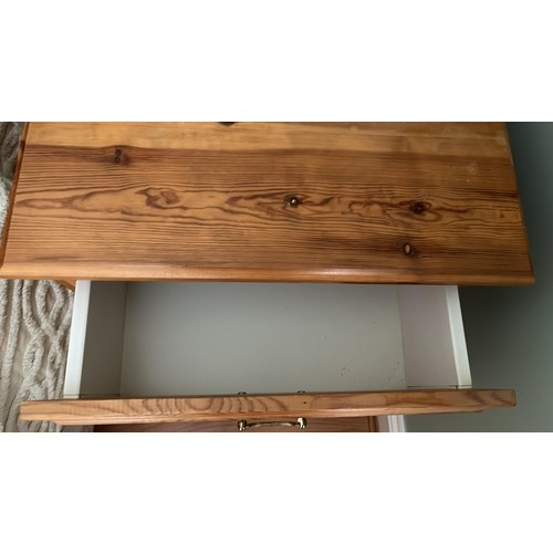 341 - PINE CHEST OF DRAWERS