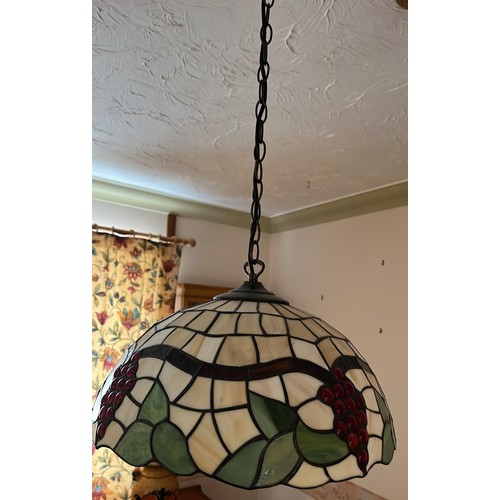 356 - HANGING TIFFY STYLE LIGHT SHADE