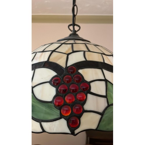 356 - HANGING TIFFY STYLE LIGHT SHADE