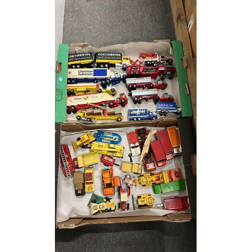 436 - QTY OF LARGE SCALE MATCHBOX TRUCKS