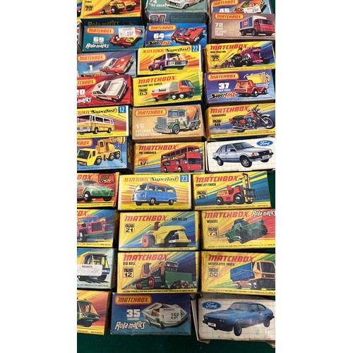 437 - 40 X MATCHBOX CARS / CLEAN