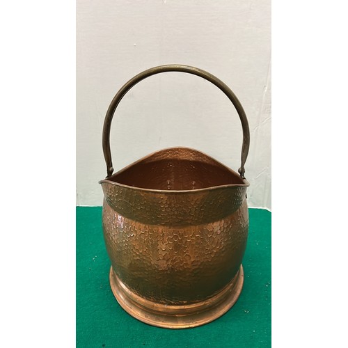 433 - COPPER COAL BUCKET