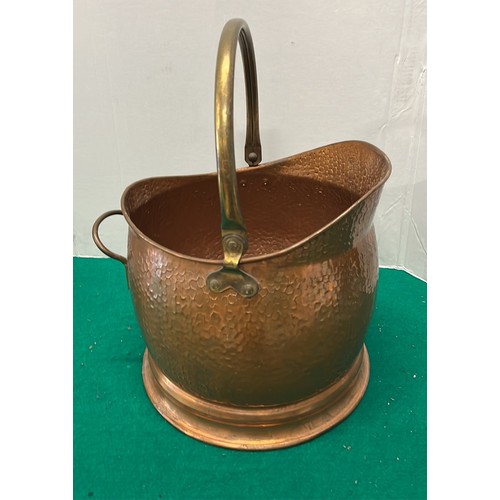 433 - COPPER COAL BUCKET