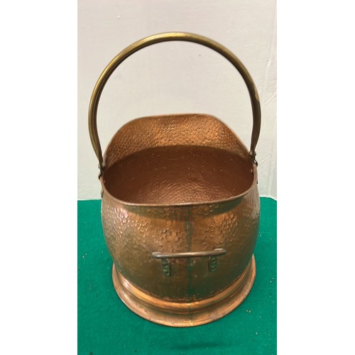 433 - COPPER COAL BUCKET