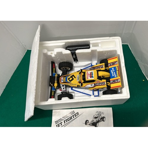 413 - TAIYO RADIO CONTROLLED JET CAR IN YELLOW