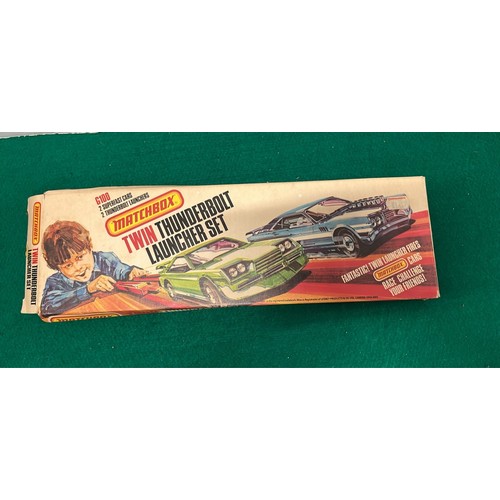 396 - MATCHBOX TWIN THUNDERBOLT LAUNCHER SET