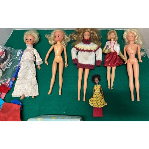 145 - MIXED JOINTED DOLLS AND MORE