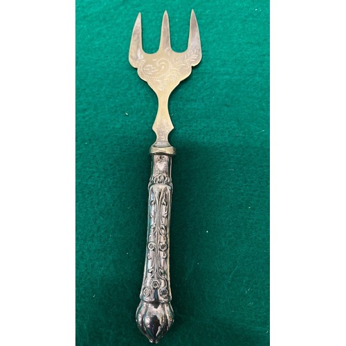 165 - SILVER HALLMARK FORK