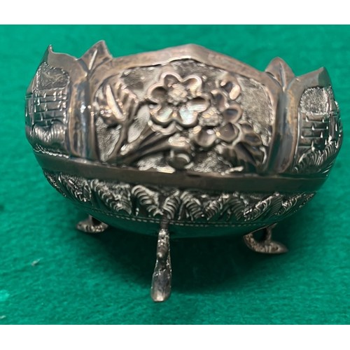 168 - TWO IDIAN SILVER BOWLS