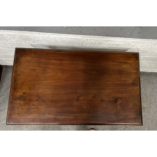 207 - MAHOGANY SIDE TABLE