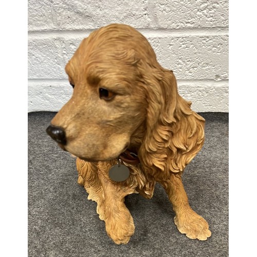 295 - LARGE SPANIEL FIGURE