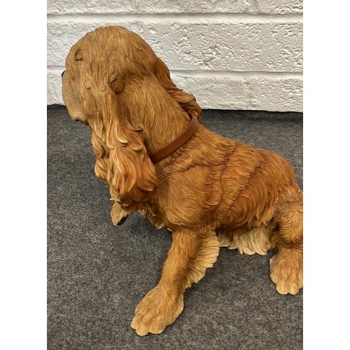 295 - LARGE SPANIEL FIGURE