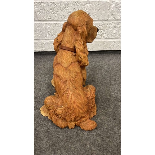 295 - LARGE SPANIEL FIGURE