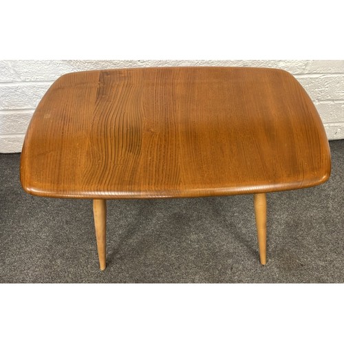 294 - LIGHT FINISH SIDE TABLE - It is 69cm length, 42cm width, 43cm height.