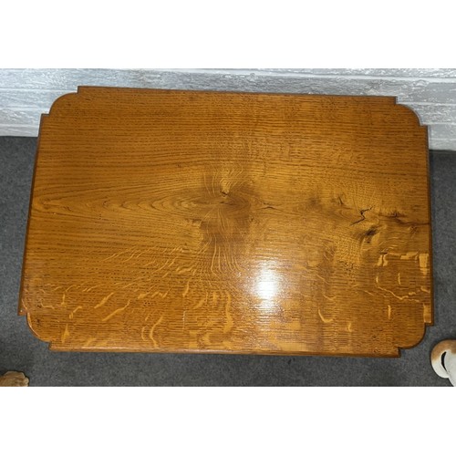 293 - LIGHT OAK SIDE TABLE