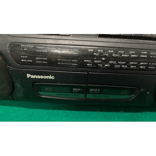 506 - PANASONIC RX-FT530 RADIO , CASSETTE PLAYER