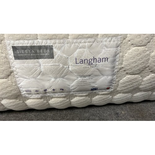 480 - DOUBLE FOAM MATTRESS / HAS MARKS