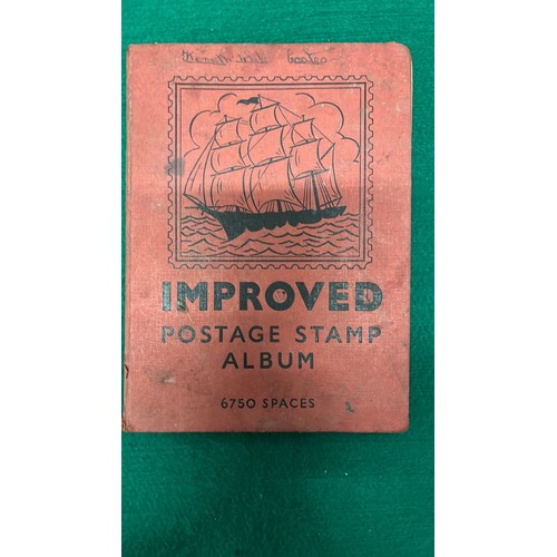 465 - STAMP BOOK AND AUTOGRAPH BOOK WITH CONTENT