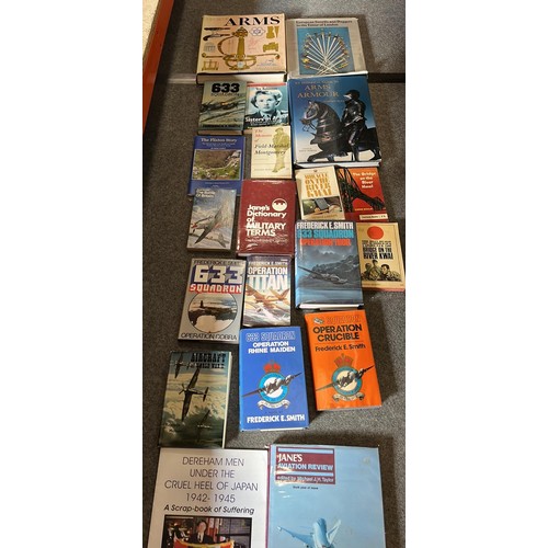 580 - MILITARY RELATED BOOKS